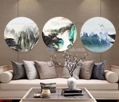 File in mica File bộ tranh treo hiện đại HD70295 (bản gốc) siêu trong