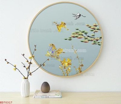 Ảnh gốc File bộ tranh treo hiện đại HD70317 (nét căng) in mica