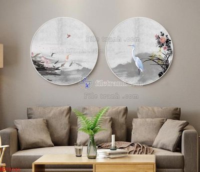 File gốc File bộ tranh treo hiện đại HD70341 (ảnh chi tiết) để in trần