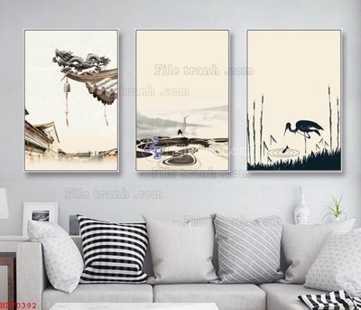 Download file gốc File bộ tranh treo hiện đại HD70392 (in mica) logo