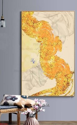 File gốc File bộ tranh treo hiện đại HD70416 (in tráng gương) sang trọng