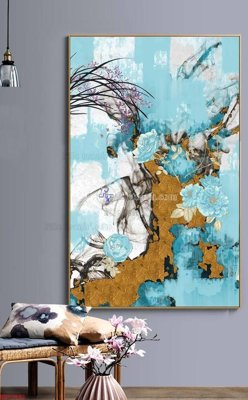 File in mica File bộ tranh treo hiện đại HD70432 (bản gốc) siêu trong