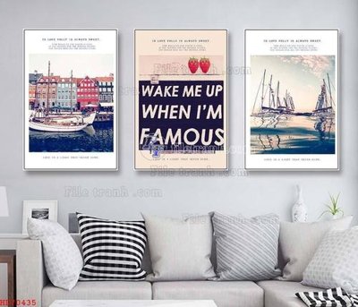 Download file gốc File bộ tranh treo hiện đại HD70435 (in lụa) hoa lá