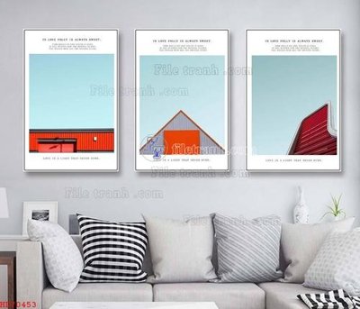 Tệp tin gốc File bộ tranh treo hiện đại HD70453 (dùng cho in ấn) chuyên nghiệp