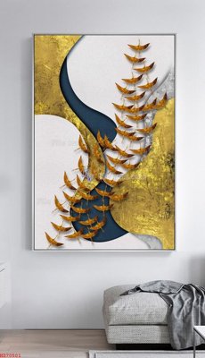 File gốc File bộ tranh treo hiện đại HD70501 (phong cách) tối giản