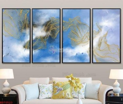 File PSD File bộ tranh treo hiện đại HD70523 (chất lượng in ấn)