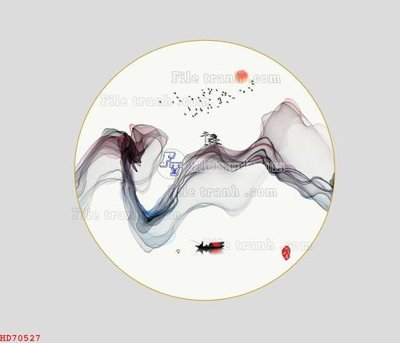 File ảnh File bộ tranh treo hiện đại HD70527 (gốc) cho trang trí nhà hàng