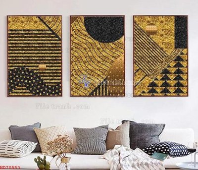 Tải file File bộ tranh treo hiện đại HD70553 (PSD) cho in ấn quảng cáo