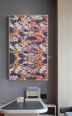 File tranh File bộ tranh treo hiện đại HD70592 (ảnh gốc) in trần 3D