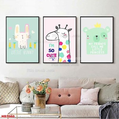 File PSD File tranh bộ hiện đại HD7060 (gốc) tách lớp chi tiết