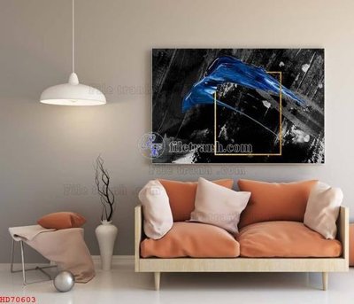 File tranh trang trí File bộ tranh treo hiện đại HD70603 (file gốc)