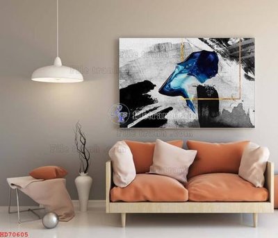 Download file tranh File bộ tranh treo hiện đại HD70605 (file gốc PSD)