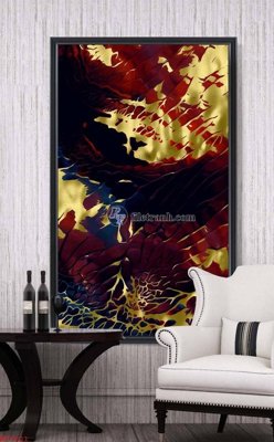 File tranh File bộ tranh treo hiện đại HD70611 (gốc) chủ đề thiên nhiên