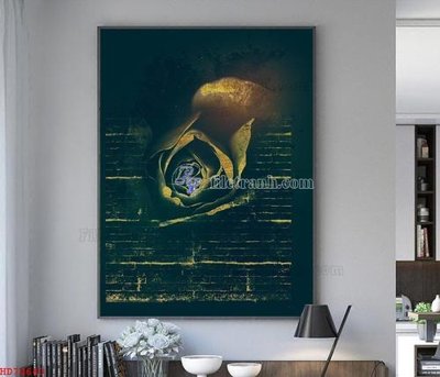 File tranh File bộ tranh treo hiện đại HD70640 (bản gốc) treo tường