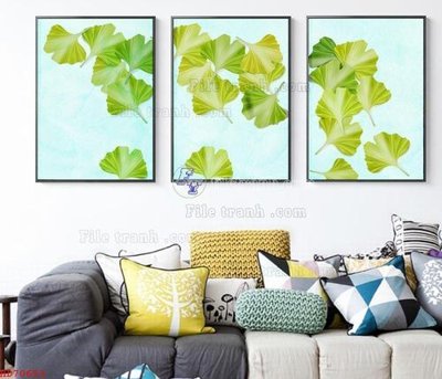 File ảnh File bộ tranh treo hiện đại HD70653 (gốc) dùng in Pano