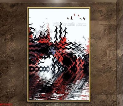 File gốc File bộ tranh treo hiện đại HD70681 (vector) cho in ấn