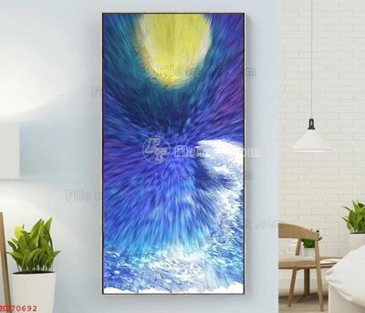 File gốc File bộ tranh treo hiện đại HD70692 (in lụa) cao cấp