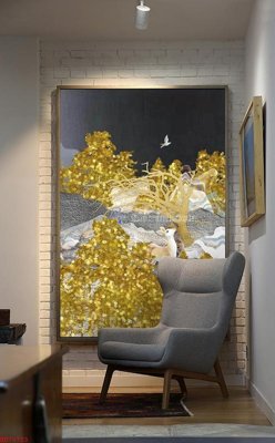 File gốc File bộ tranh treo hiện đại HD70723 (trang trí) phòng làm việc