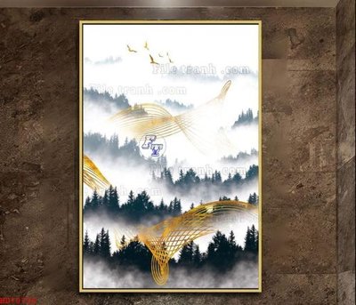 File gốc File bộ tranh treo hiện đại HD70726 (phong cách) tối giản