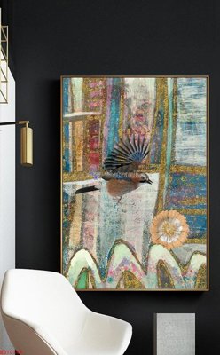 File gốc File bộ tranh treo hiện đại HD70769 (in mica) làm quà tặng