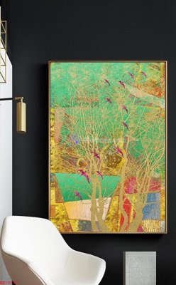 File in ấn cao cấp File bộ tranh treo hiện đại HD70770 (file gốc)