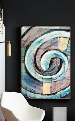 File gốc File bộ tranh treo hiện đại HD70787 (in lụa) họa tiết 3D