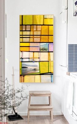 File tranh quảng cáo File bộ tranh treo hiện đại HD70836 (file gốc) chuyên nghiệp