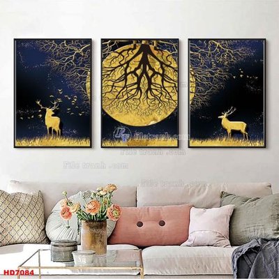 Tải về hình ảnh gốc File tranh bộ hiện đại HD7084 sắc nét