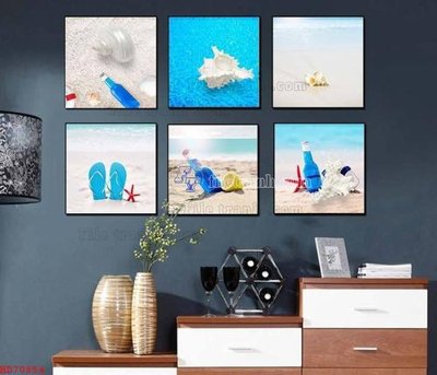 File gốc File bộ tranh treo hiện đại HD70854 (PNG) không nền chất lượng