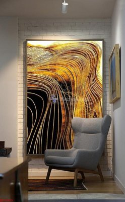 File in lụa File bộ tranh treo hiện đại HD70893 (phong cảnh) File bộ tranh treo hiện đại HD70893