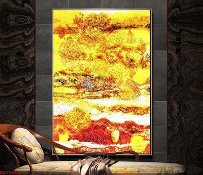 File PSD File bộ tranh treo hiện đại HD70900 (gốc) tách lớp chi tiết