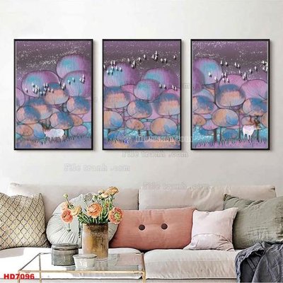 Tải file gốc File tranh bộ hiện đại HD7096 (bản PSD) chỉnh sửa được