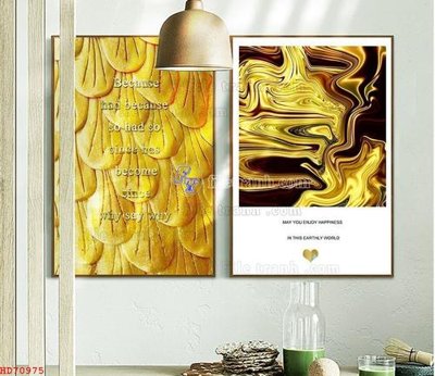 Tải file File bộ tranh treo hiện đại HD70975 (gốc) làm file tranh quảng cáo