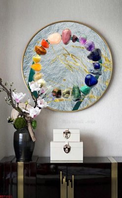 File tranh File bộ tranh treo hiện đại HD71021 (gốc) chủ đề trừu tượng