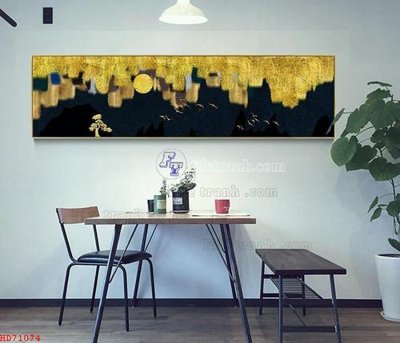 File in trần File bộ tranh treo hiện đại HD71074 (bản gốc) bầu trời