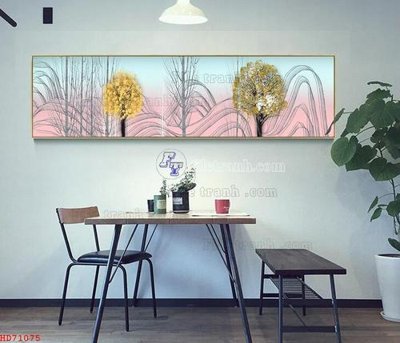 Hình ảnh file gốc in lụa File bộ tranh treo hiện đại HD71075