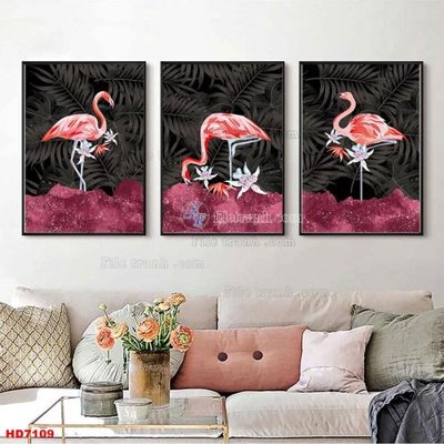 File tranh gốc File tranh bộ hiện đại HD7109 (bản quyền) độc đáo