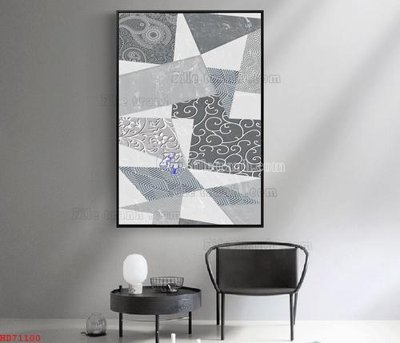 File tranh gốc File bộ tranh treo hiện đại HD71100 (bản đẹp) độc quyền