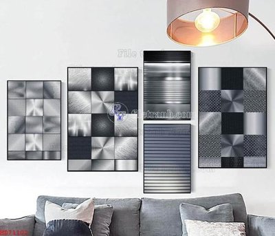 File gốc File bộ tranh treo hiện đại HD71102 (phong cách) châu Âu