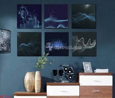 File gốc File bộ tranh treo hiện đại HD71120 (AI/EPS) cho in ấn