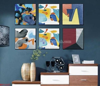 File in ấn File bộ tranh treo hiện đại HD71127 (bản gốc) cao cấp