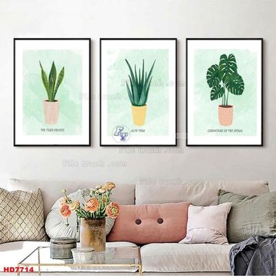 File tranh in trần 3D File tranh bộ hiện đại HD7114 (ảnh gốc)