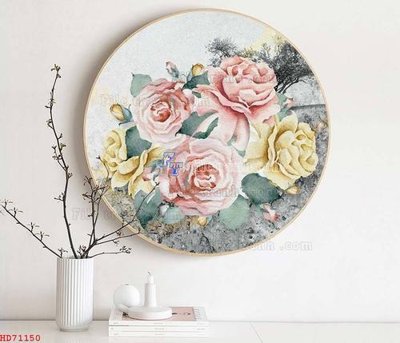 Mua file tranh gốc File bộ tranh treo hiện đại HD71150 tại Filetranh.com