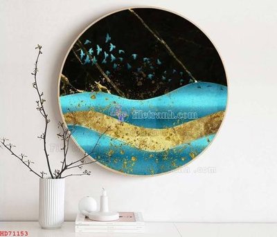 File gốc File bộ tranh treo hiện đại HD71153 (in mica) làm bảng hiệu