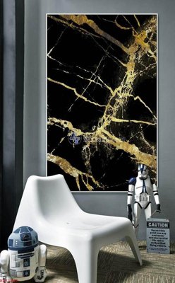 File tranh File bộ tranh treo hiện đại HD71160 (bản gốc) in lụa 3D