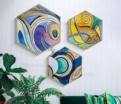 File gốc File bộ tranh treo hiện đại HD71171 (phong cách) tối giản