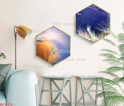 File gốc File bộ tranh treo hiện đại HD71175 (cho in ấn) độc quyền