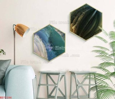 File tranh File bộ tranh treo hiện đại HD71186 (ảnh gốc) độ nét vượt trội