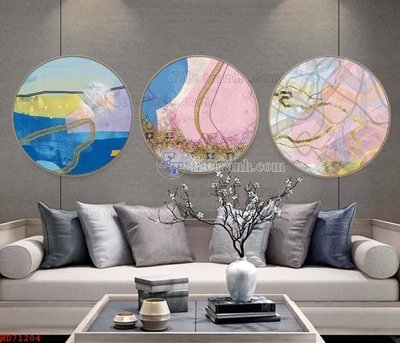 File tranh in mica File bộ tranh treo hiện đại HD71204 (độ phân giải cao)