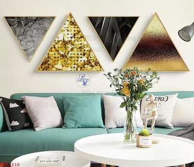 File tranh File bộ tranh treo hiện đại HD71216 (gốc) in film